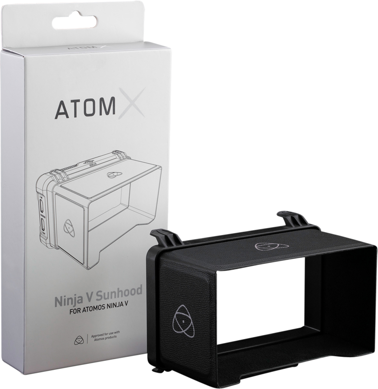 Atomos AtomX  Sunhood For Ninja V/V+ and Shinobi (Black)