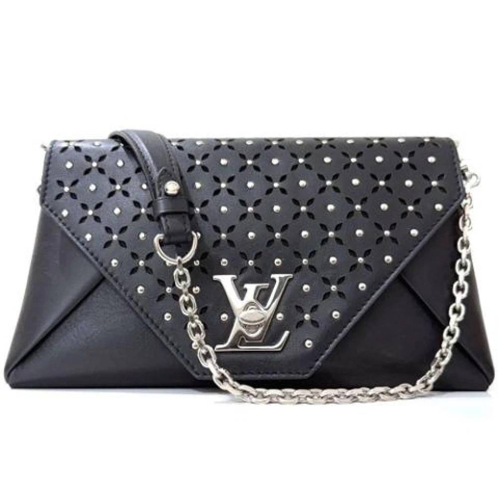 Louis Vuitton Vintage Pre-owned Vintage Skuldertaske - Vintage - Dame - Sort - ONE SIZE - Uld