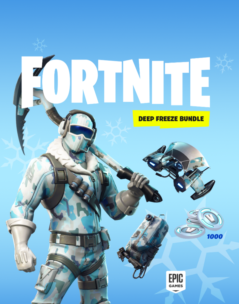 Fortnite Deep Freeze Bundle EU PS4 (Digital download)