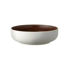Studio Round North Pastaskål 19cm Matte white/Matte bark