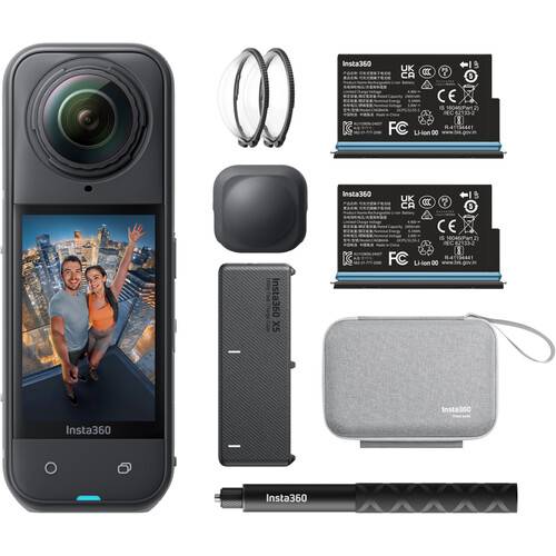 Insta360 X5 360° 8K Camera Essentials Bundle