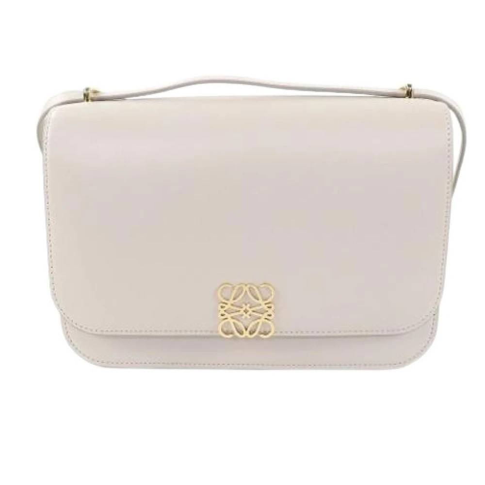 Loewe Pre-owned Pre-owned Skuldertaske - Vintage - Dame - Lyserød - ONE SIZE - Uld