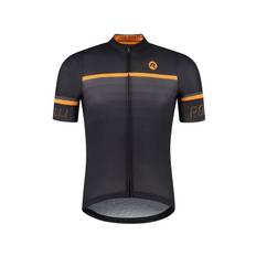 Rogelli Hero 2 Cykeltrøje, Black/Orange, Small
