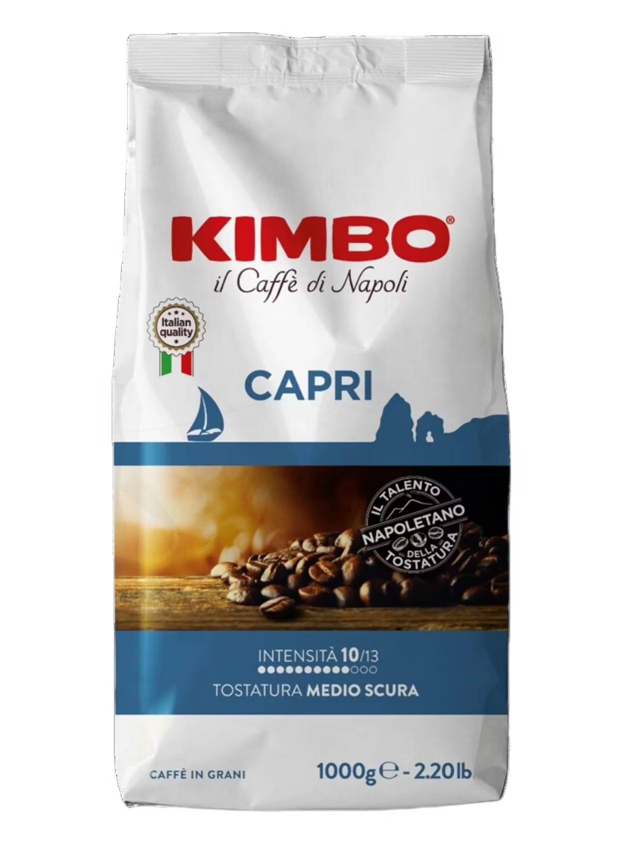 Kimbo Capri kaffebönor 1000g