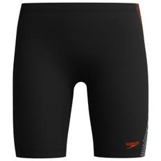 Speedo Kid's Plastisol Placement Jammer Badebukser Børn størrelse 152 farve sort