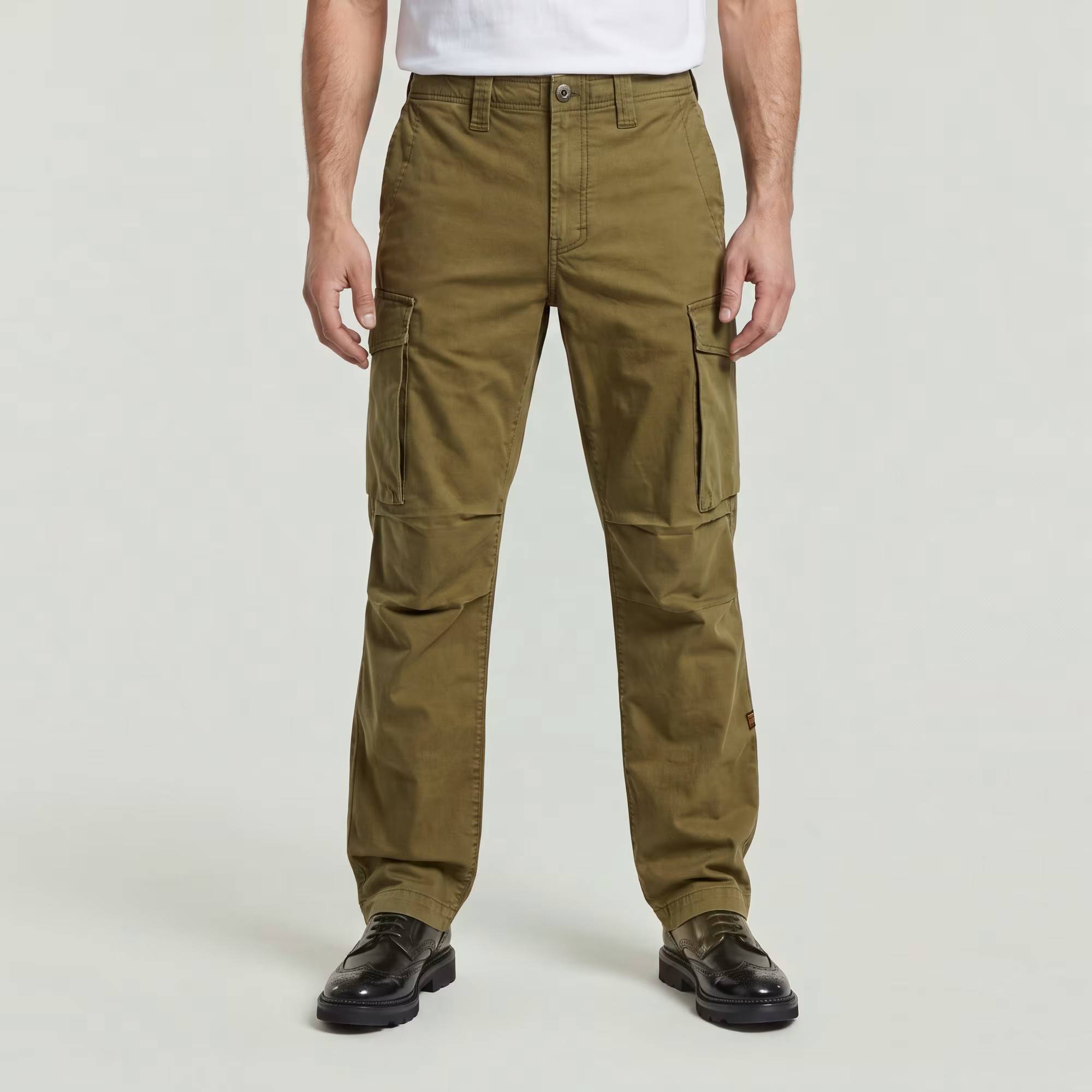 Core Regular Cargo Pants - Green - Men
