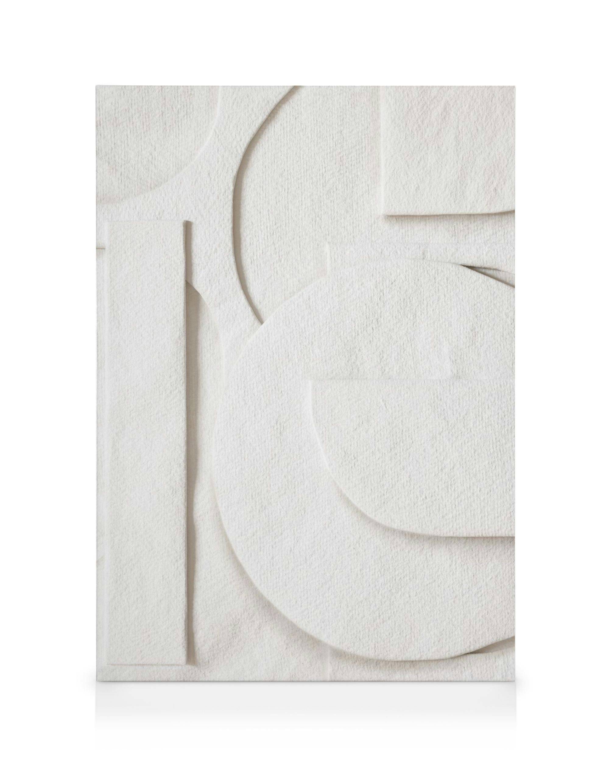 Canvastavlor Paper Cut-Outs Canvastavla (50x70 cm - Svart ram)