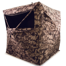 HME - 3-Person Hub Ground Blind Cervidae Camo