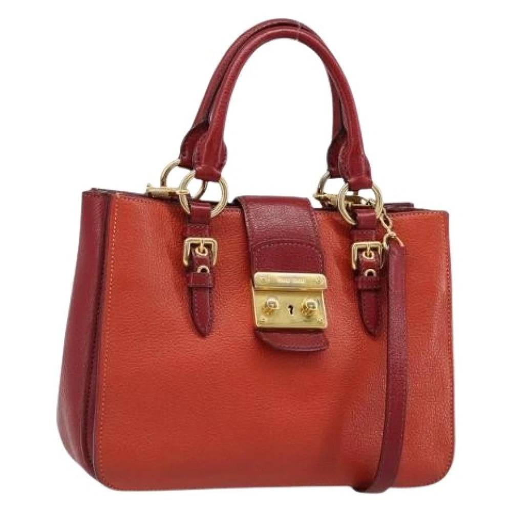 Miu Miu Pre-owned - Pre-owned Hand Bag Vintage - Dam - ONE Size - Läder