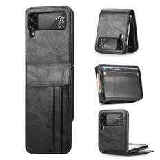 TG Samsung Galaxy Z Flip 3 - Cover med kortholder Sort