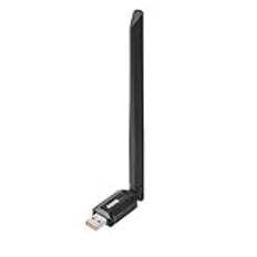Ptdfjspt 900 Mbps WiFi6 USB-Adapter Bluetooth 5.4 AX900 USB-Dongle 2,4 GHz/5 GHz Trådlöst Nätverkskort Ethernet-Mottagare Gratis Drivrutin