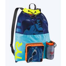TYR svømmenet - Big Mesh Mummy 40L - Gul/multi