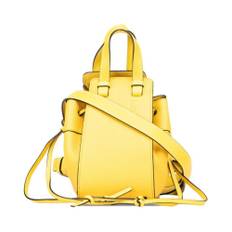 Loewe Pre-owned, Vintage , Dame, Gul, ONE SIZE, Læder, Brugt Læder Mini Rygsæk