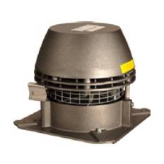 EXODRAFT Rökutsugare RS 009 4-1 med horisontellt utlopp. Luftflöde max. 1000 m³/h v/20°C, 1x230V, 0,3 A, 1400 rpm, IP54.