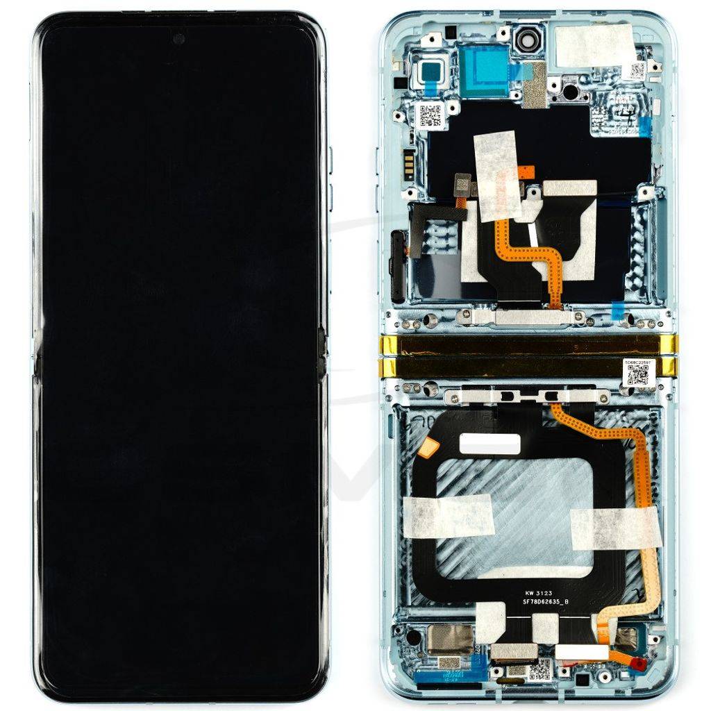 Motorola Razr 40 Ultra XT2321 Inre skärm Vit