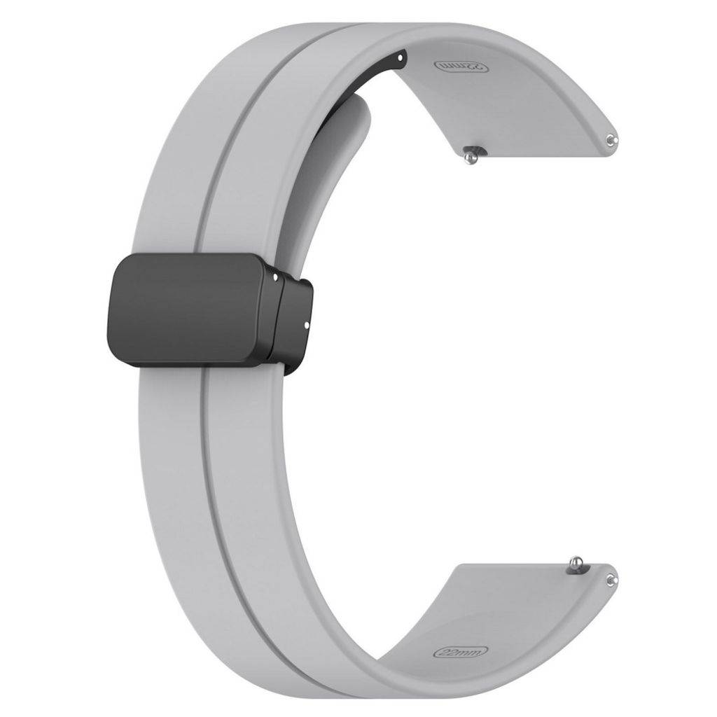 Xiaomi Redmi Watch 5 Active 46mm etc. Klockarmband22mm - Ljus Grå