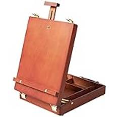 Tabletop Easels for Painting Wood Painting Stand Portable Drawer Storage Desktop Easel Poster Canvas Display Stand 's Easel