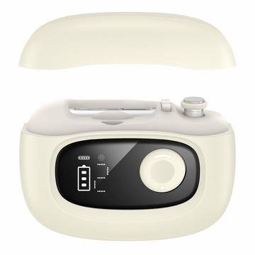 S9 elektrisk nagelklippare med digital display - beige
