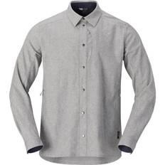 Norrøna Tamok Wool Plain Shirt M'S Drizzle Melange (S)