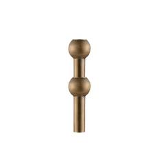 Stoff Nagel Vase Bronzeret Messing