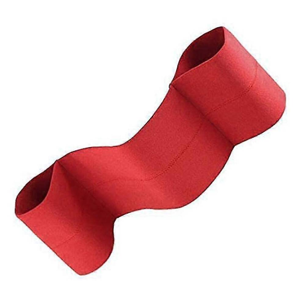 Bench Press Band Power Weight Lifting Training Fitness Increase Strength Push Up-L-Red