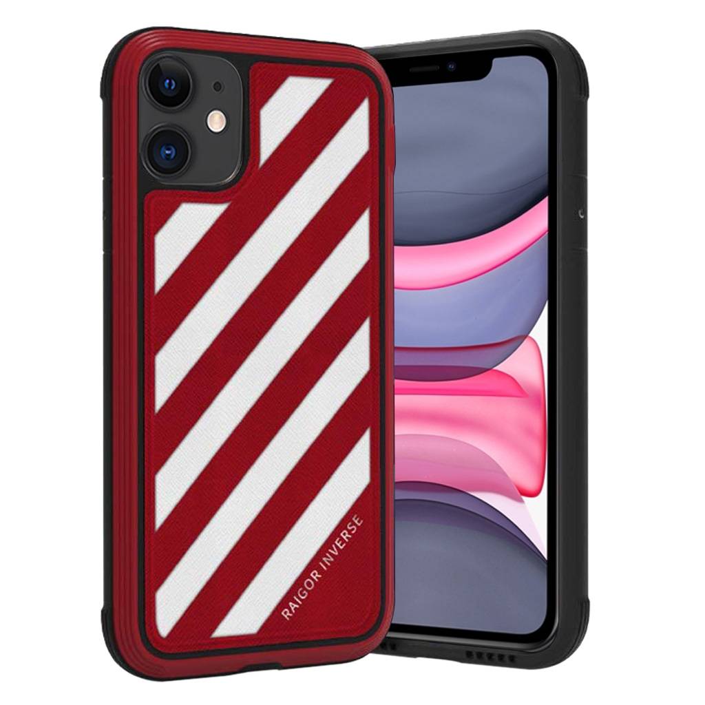 Raigor Inverse RYDER-skydd för iPhone 11 - Röd