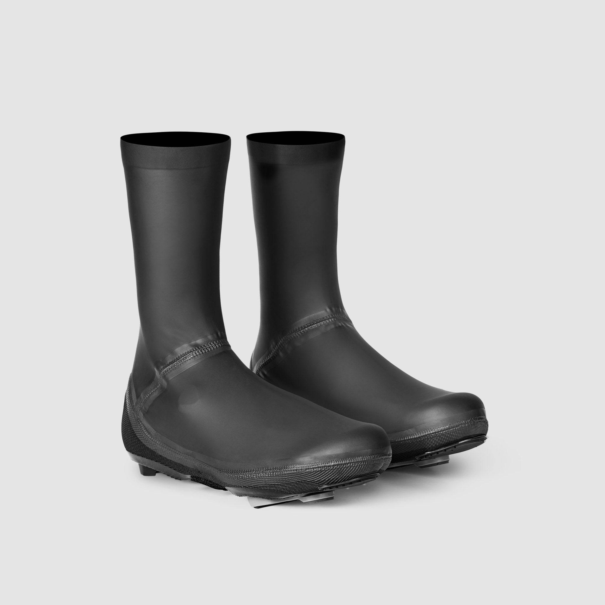 AquaShield 2 Waterproof Road Shoe Covers - Black / M (40-41)