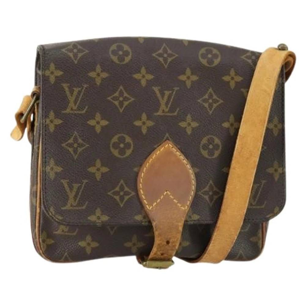 Louis Vuitton Vintage Pre-owned Canvas Cross Body Taske - Vintage - Dame - Brun - ONE SIZE -