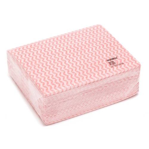 Disktrasa/diskduk EasiTex - 30x36cm röd genombruten - 55 st