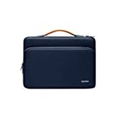 tomtoc 360° väskfodral för 13-tums MacBook Air 2024-2018 M3/A3113 M2/A2681 M1/A2337, 13-tums MacBook Pro M2/A2686 M1/A2338 2022-2016, vattenavvisande laptopväska laptopfodral portföljfodral