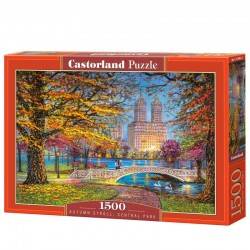 Pussel Autumn Stroll, Central Park 1500 bitar