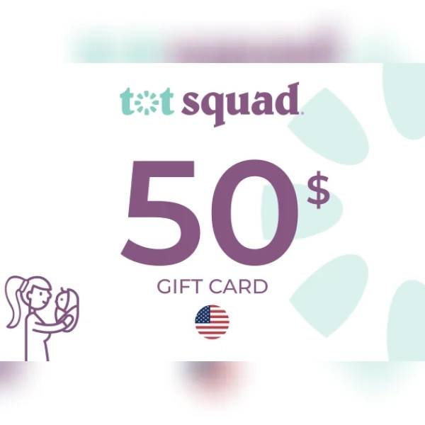 Tot Squad Car Seat Safety Gift Card 50 USD Key -UNITED STATES.