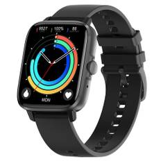 Smartwatch DT102 - Vandtæt, Bluetooth opkald, Sportsmodes, Puls - iOS / Android - Sort