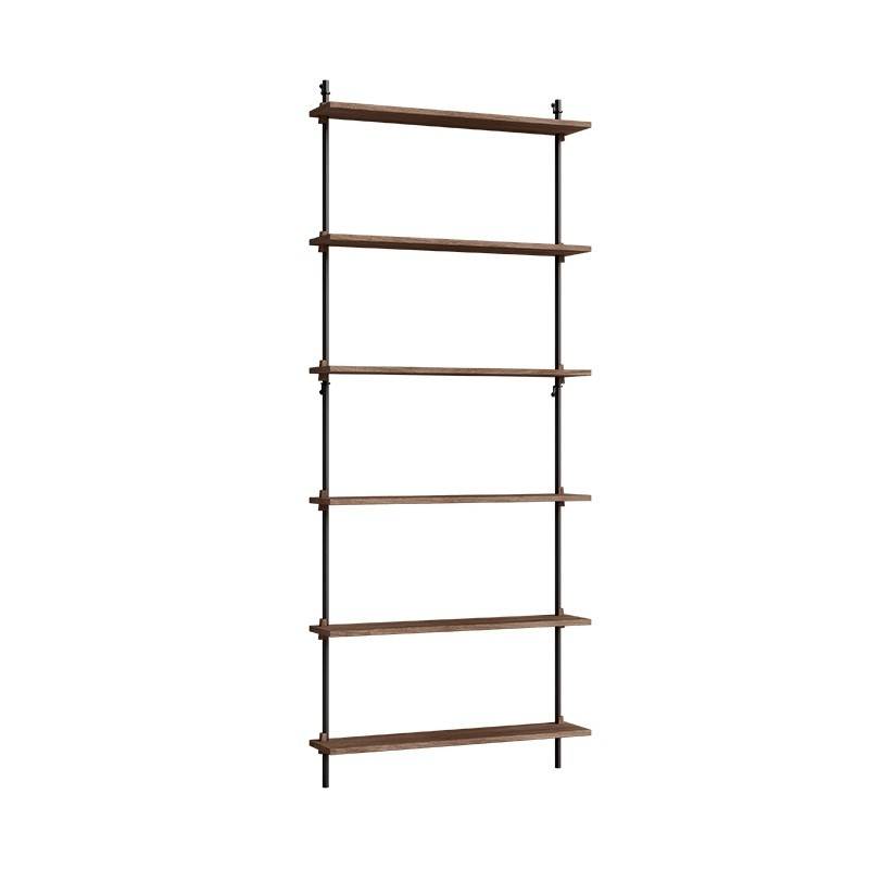 Moebe Wall Shelving Sæt - WS.200.1 Røget eg/Sort