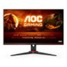 AOC Gaming 24G2ZE/BK - LED monitor - gaming - 23.8" - 1920 x 1080 Full HD (1080p) @ 240 Hz - TN - 350 cd/m² - 1000:1 - 0.5 ms - 2xHDMI, DisplayPort - black, red