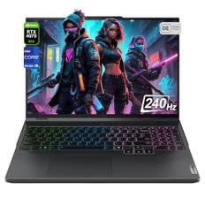 Lenovo Legion Pro 5i Gaming Laptop, Intel Core i9-14900HX, 64 GB DDR5 RAM, 2 TB PCIe SSD, 16" WQXGA, NVIDIA GeForce RTX 4070,RGB QWERTZ Tastatur,Windows 11 Pro,Office 2021, Grey