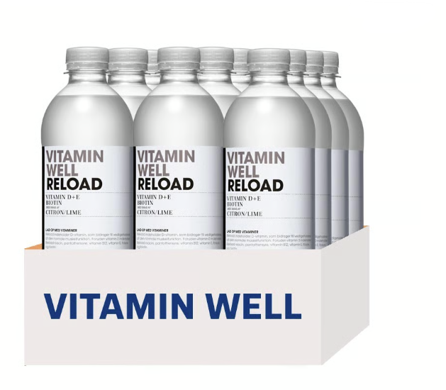 Vitamin Well Reload Citron Lime (12 x 500ml)