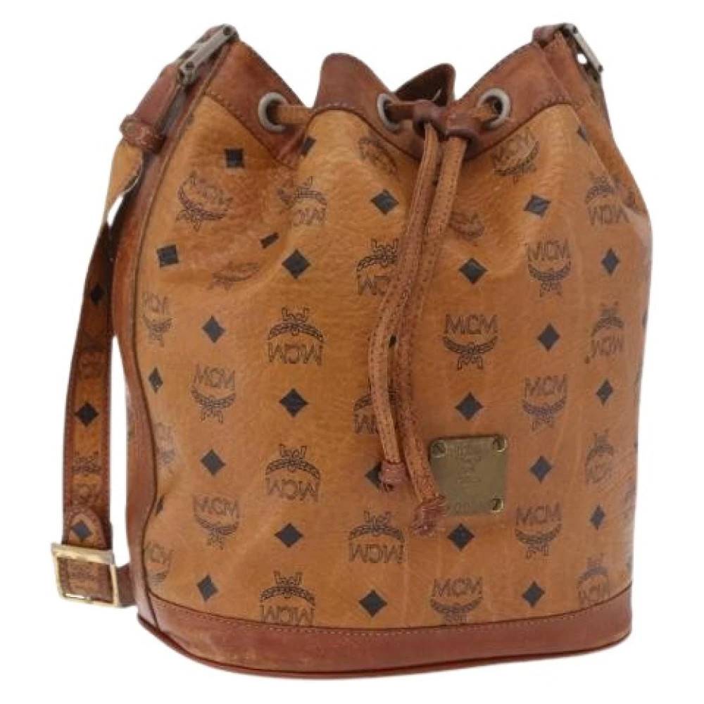 MCM Pre-owned - Pre-owned Bucket Shoulder Bag Vintage - Dam - ONE Size - Läder