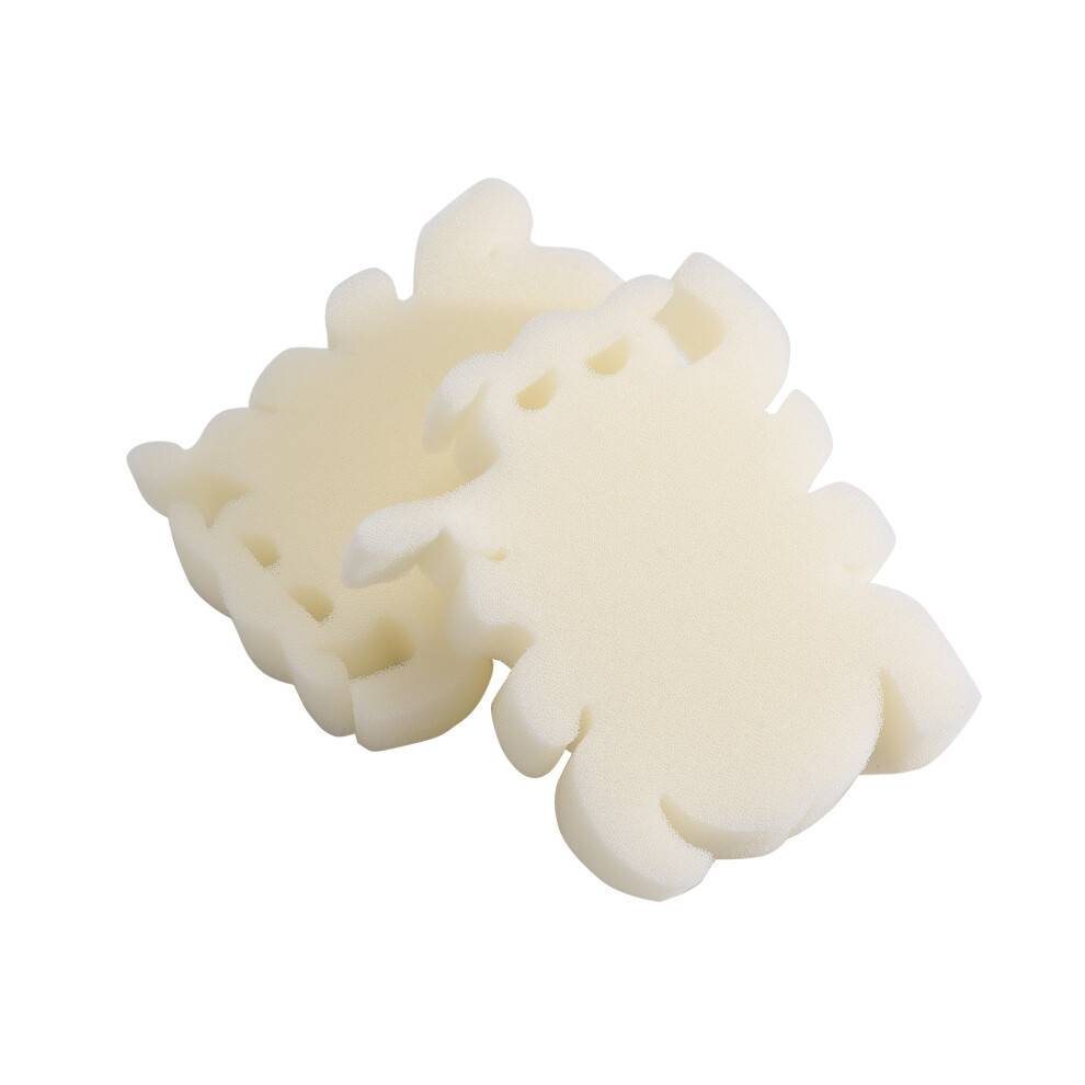 Olieabsorberende svamp til vedligeholdelse af pool og spa. Skumabsorberende skildpaddedesign. Brugervenlig oliesvamp, der absorberer olie, men ikke