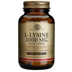 L-Lysine, 1000 mg, 74 g, 50 tabletter