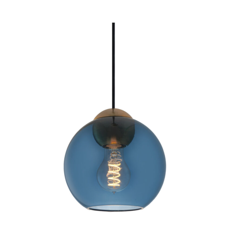 Bubbles pendel Halo Design - Ø14 Blå