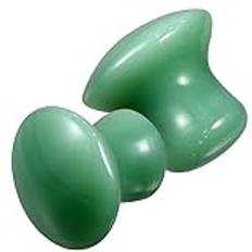 SEWOART 2 Jade Massage Gua Sha Tool För Ansiktshud Smidig Massagesten