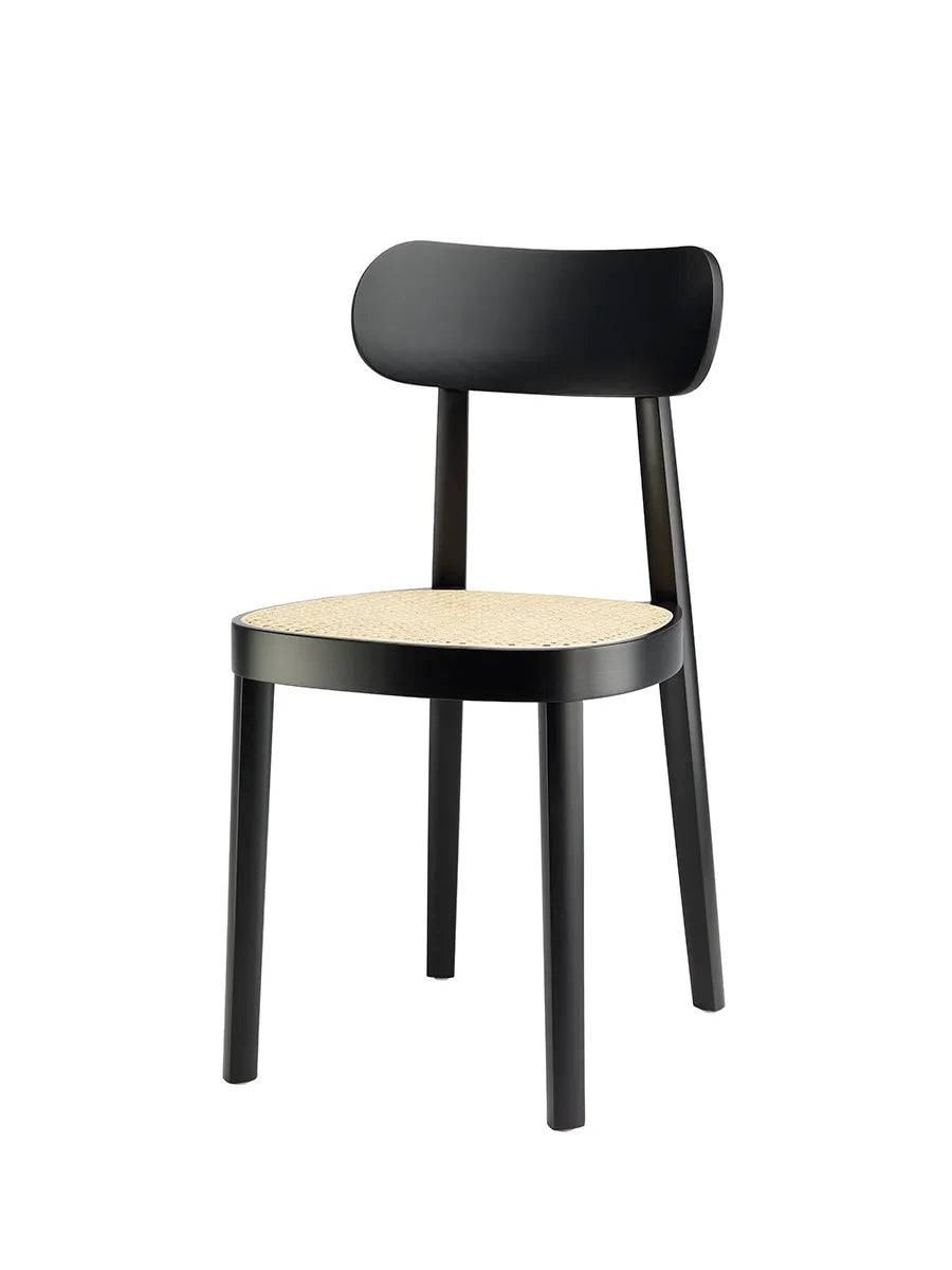 118 Spisebordsstol, sort fra Thonet - Jacobsen Plus