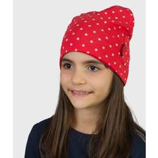 Baggy Hat Small Stars Red