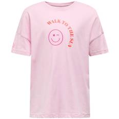 Kids Only T-shirt - Koglia - Roseate Skednäbb/Promenad - Kids Only - 9-10 år (134-140) - T-shirt