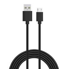 Laddkabel Micro-USB - 3 Meter - Samsung/PS4/PS3/HTC/Nexus/Nokia - V8 SVART svart