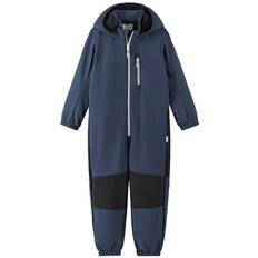 Reima Softshelloverall m. Fleece - Nurmes - Blå - Reima - 4 år (104) - Softshell