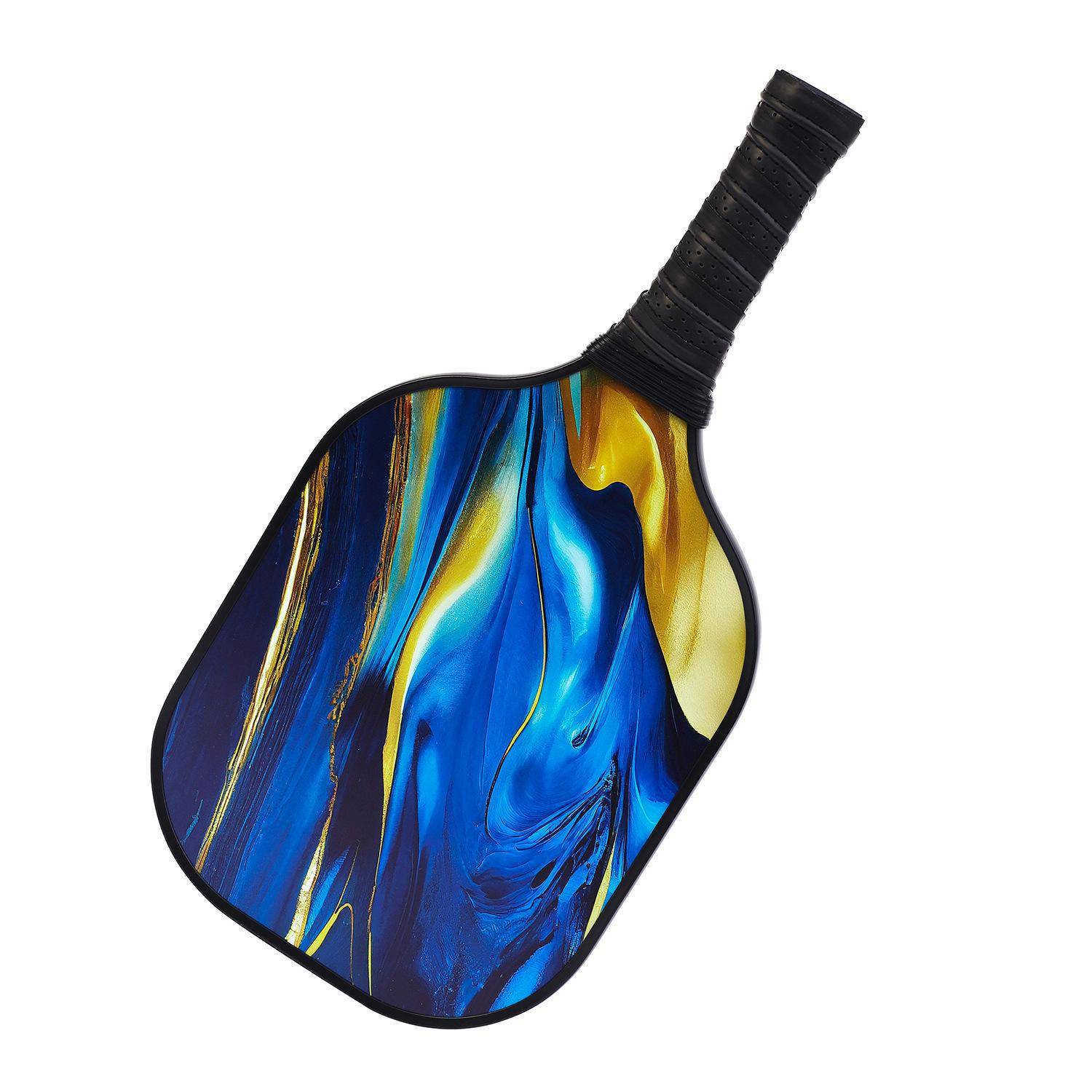 Carbon Fiber Pickleball Paddles Honeycomb Board UV Printed Graphite Pickleball Paddles Set