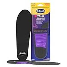 Dr. Scholl's Soft Cushioning Insoles for Sneakers, Superior Shock Absorption and Cushioning (Women's Size 6-10)