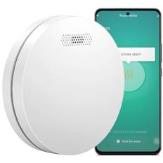 Aroha Smart Connect & Link Sammankopplade Brandvarnare WiFi - 10 års Batteri - Smart Rökdetektor av Tuya & Smartlife